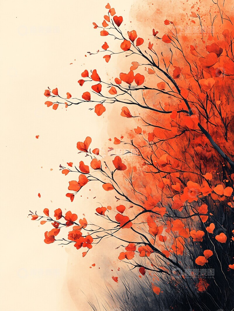 高清大图下载【趣麦麦图】秋分自然元素特写3