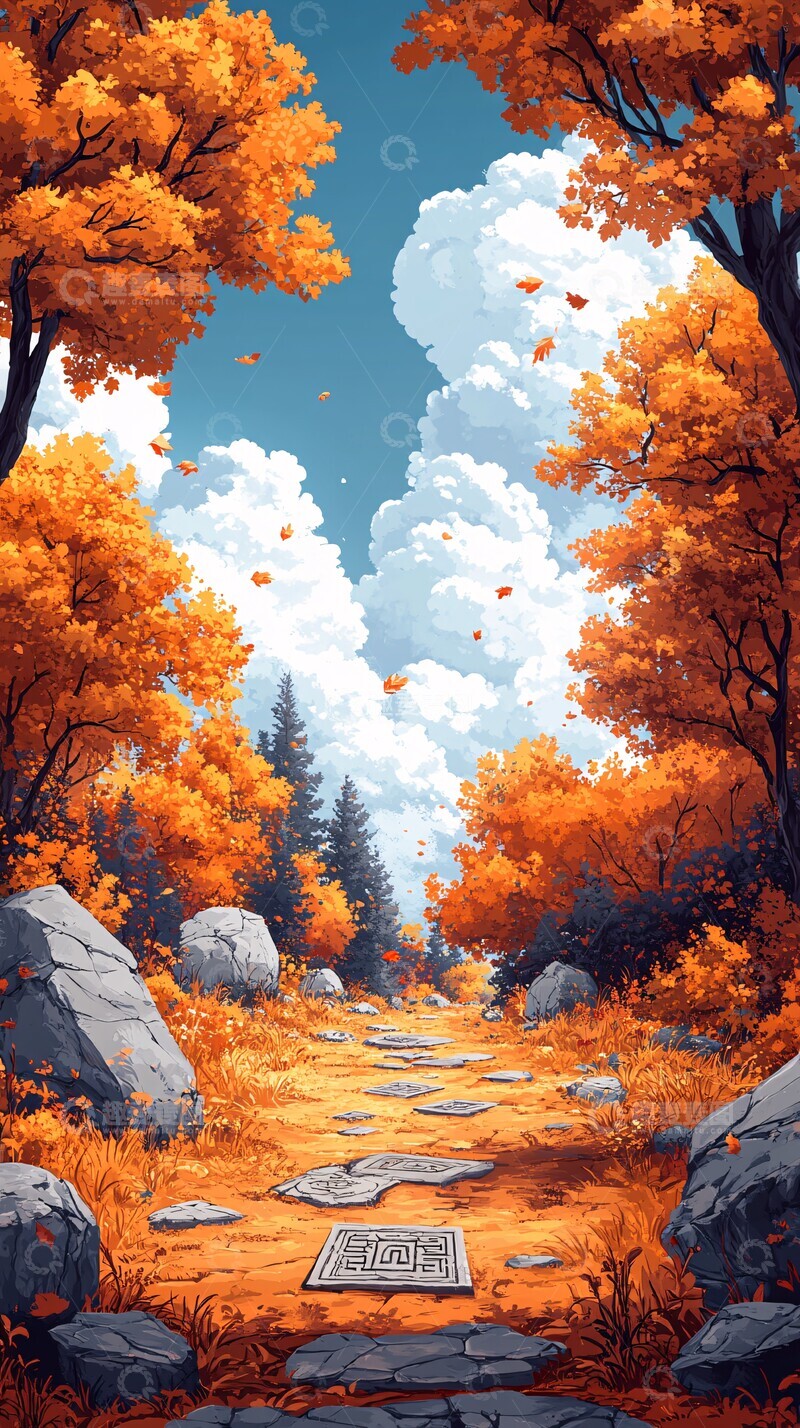 高清大图下载【趣麦麦图】古老符文开放场景2