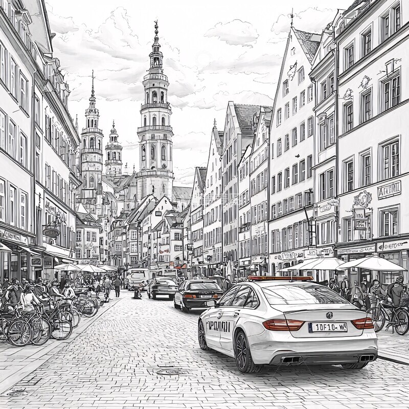 高清大图下载【趣麦麦图】城市交通全景3