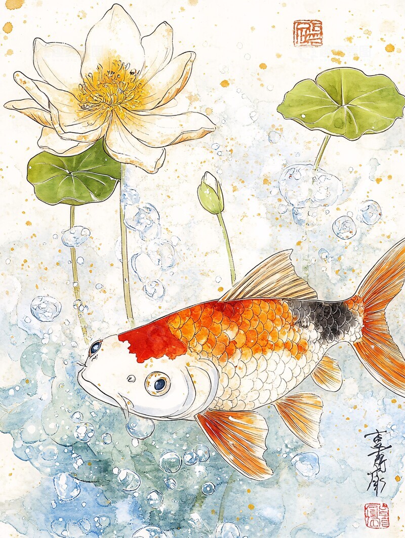 高清大图下载【趣麦麦图】法网冰鱼法网冰鱼绘画3
