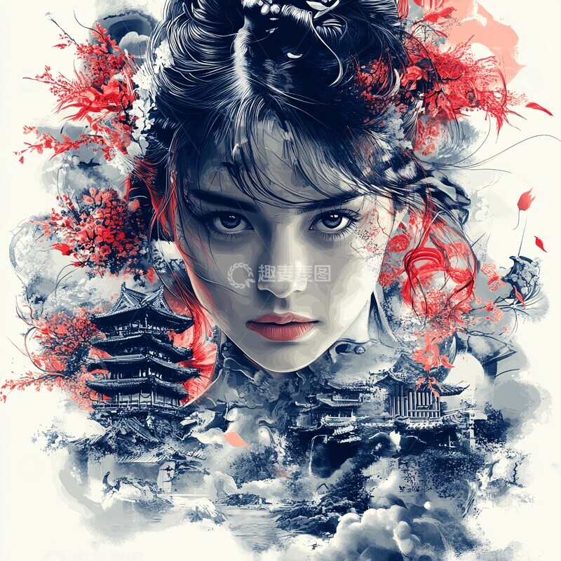 高清大图下载【趣麦麦图】点彩纹身艺术2