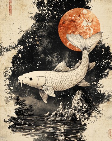 水墨宇宙水墨宇宙太阳1