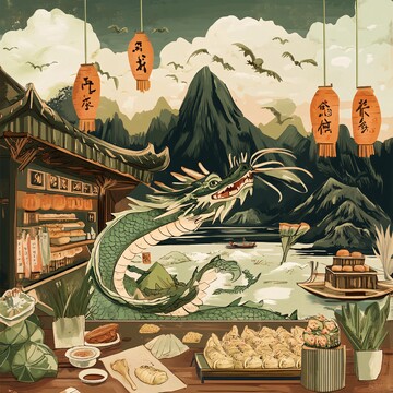 龙舟粽香山水情3