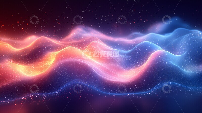 高清大图下载【趣麦麦图】波纹光束设计3