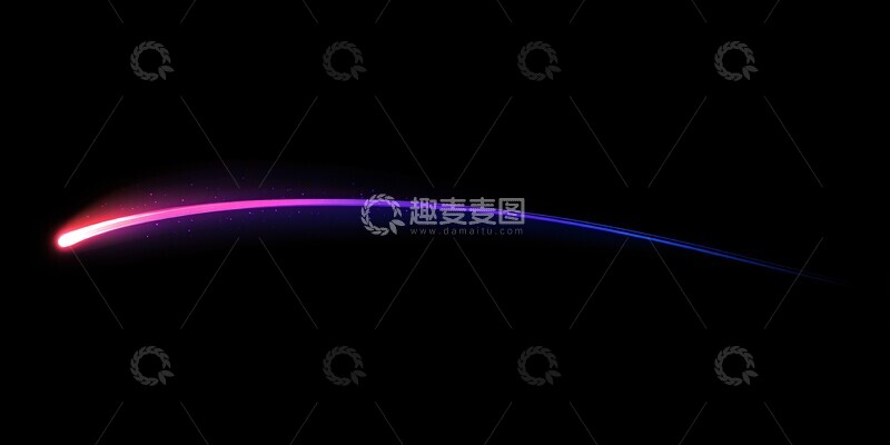 高清大图下载【趣麦麦图】紫色渐变线条3