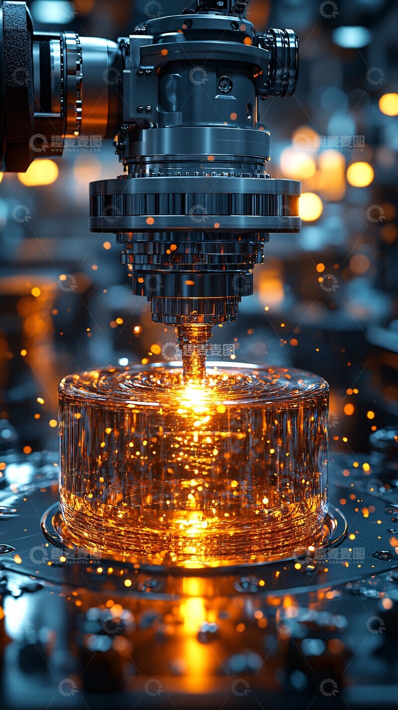 高清大图下载【趣麦麦图】机器人铸造金属3