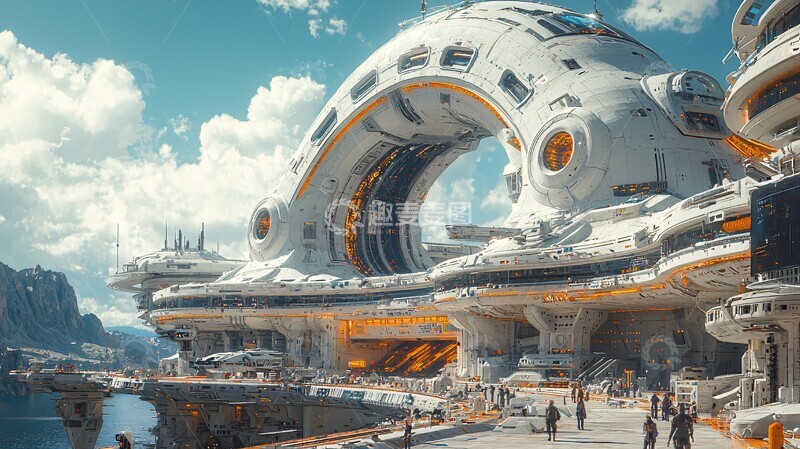 高清大图下载【趣麦麦图】科幻战场装备2