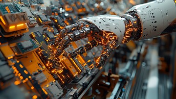 机械臂微芯片组装2