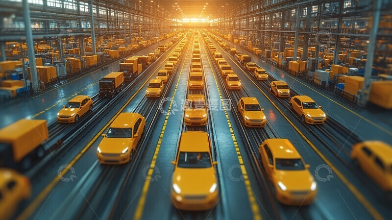 高清大图下载【趣麦麦图】工业自动化协作2