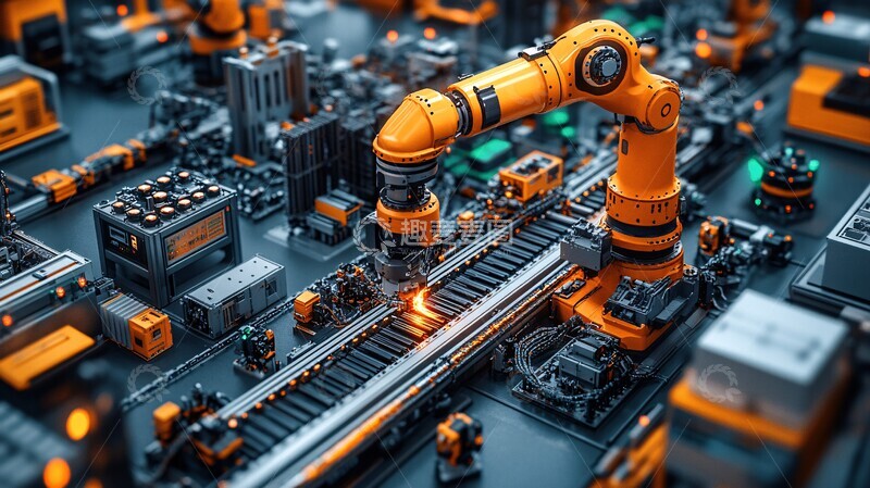 高清大图下载【趣麦麦图】工业自动化协作3