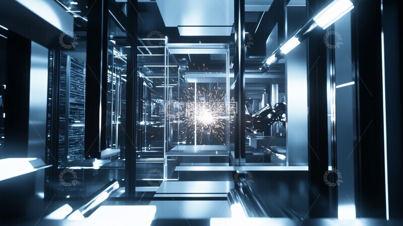 高清大图下载【趣麦麦图】金属网格自动化加工2