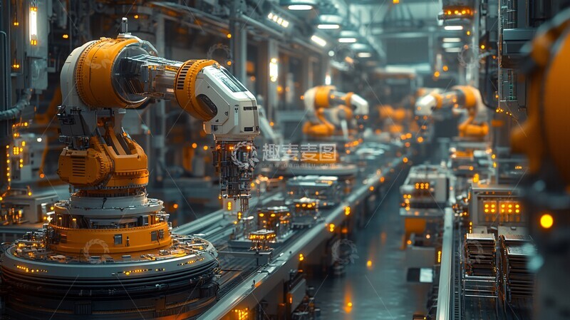 高清大图下载【趣麦麦图】自动化工厂车间3