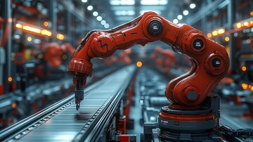 工厂传送带机械臂1