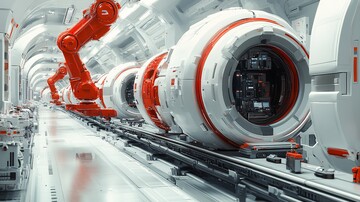 工厂传送带机械臂3