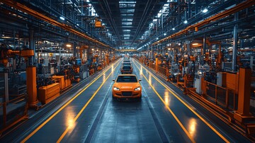 机器人手臂工厂工作3