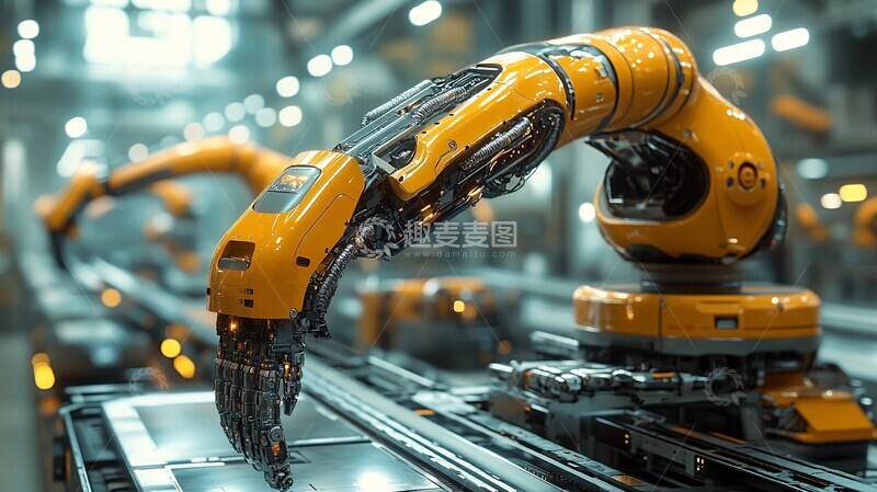 高清大图下载【趣麦麦图】机器人制造机器人3