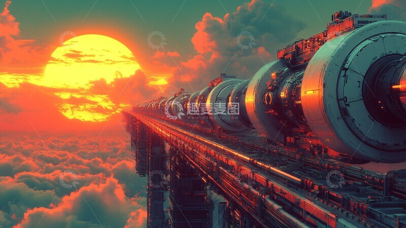 高清大图下载【趣麦麦图】传动臂与传送带1