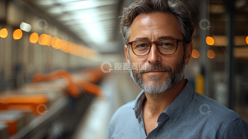 高清大图下载【趣麦麦图】自动化工厂生产线4