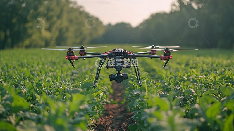 高清大图下载【趣麦麦图】无人机精准农业技术1