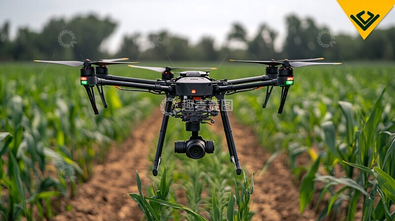 高清大图下载【趣麦麦图】无人机精准农业技术2