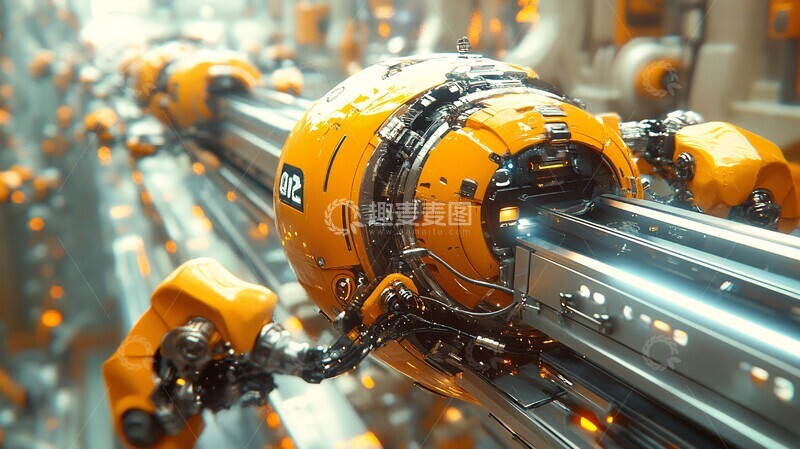 高清大图下载【趣麦麦图】传动臂与传送带2