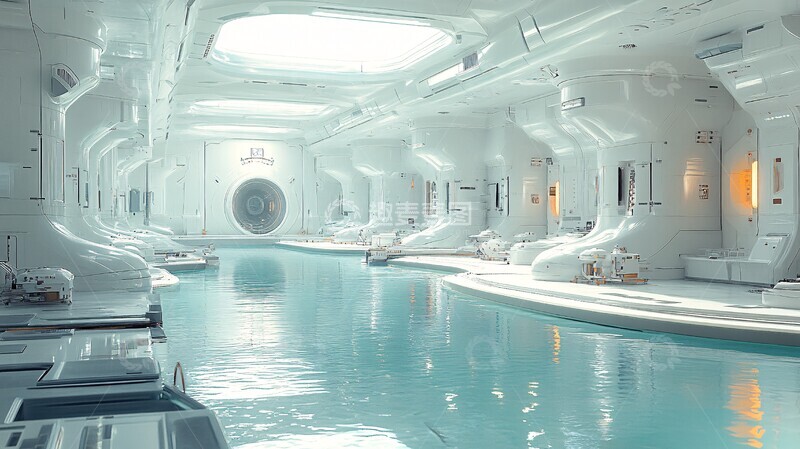 高清大图下载【趣麦麦图】白色工厂与机器人2