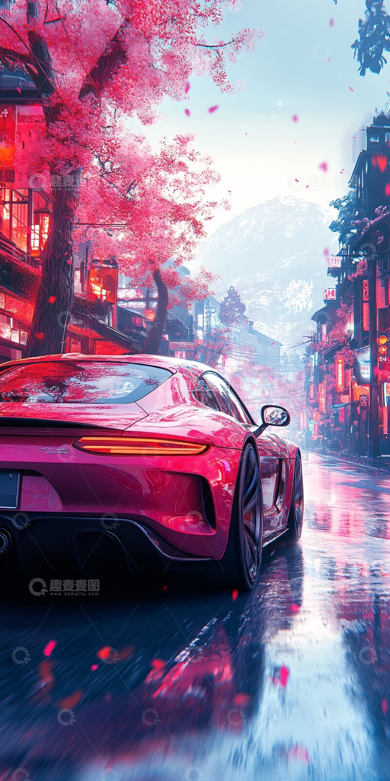 高清大图下载【趣麦麦图】数字车险快速通道2