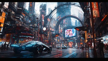 透明穹顶科技城2