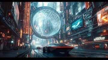 透明穹顶科技城1