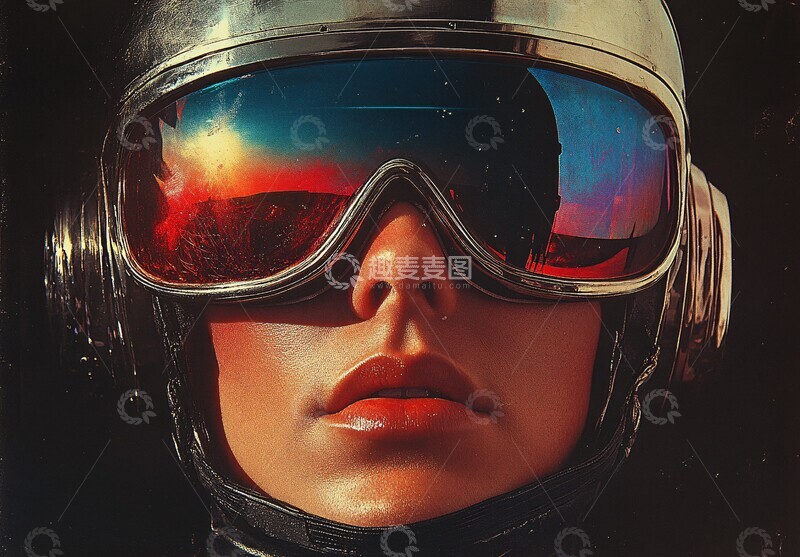 高清大图下载【趣麦麦图】银色机器人采访1