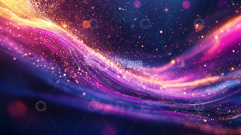 高清大图下载【趣麦麦图】智能网络背景3