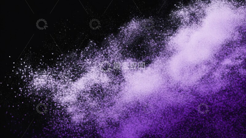 高清大图下载【趣麦麦图】紫色渐变宇宙背景2