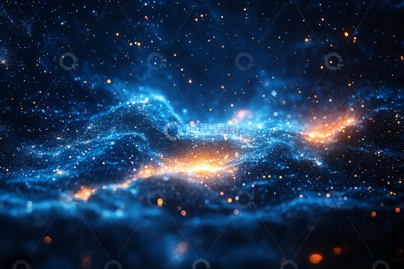 高清大图下载【趣麦麦图】星光点点深蓝夜3