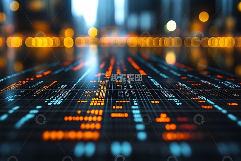 高清大图下载【趣麦麦图】金融增长与市场策略1