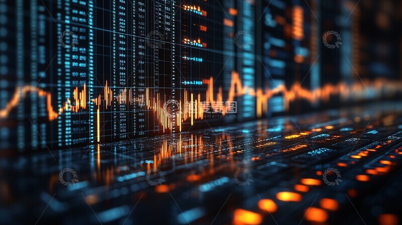 高清大图下载【趣麦麦图】金融图表与保险示例3