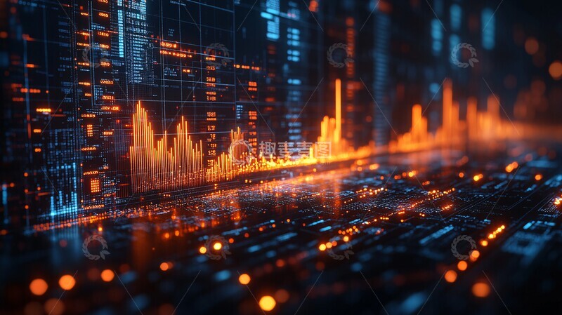高清大图下载【趣麦麦图】商业增长股票图表2