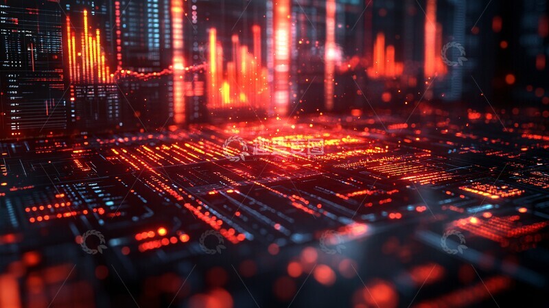 高清大图下载【趣麦麦图】金融图表与保险示例1