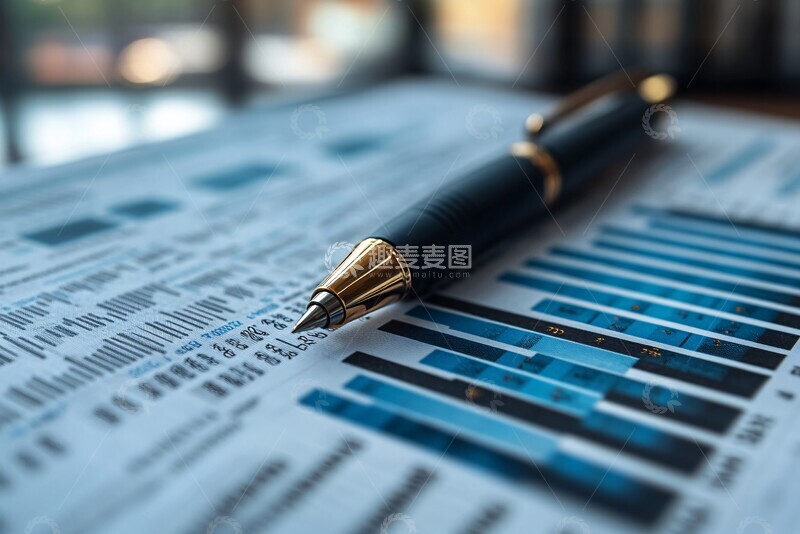 高清大图下载【趣麦麦图】金融增长与市场策略3