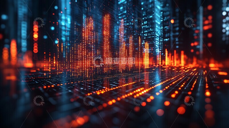 高清大图下载【趣麦麦图】商业增长股票图表3