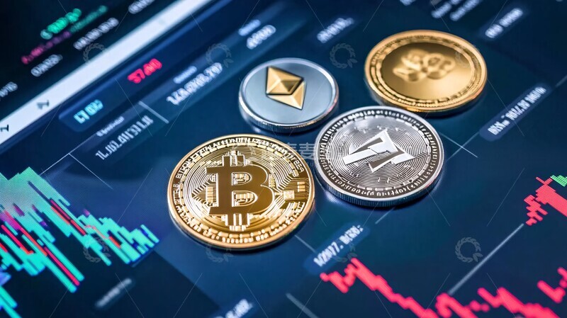 高清大图下载【趣麦麦图】加密交易多层图表1