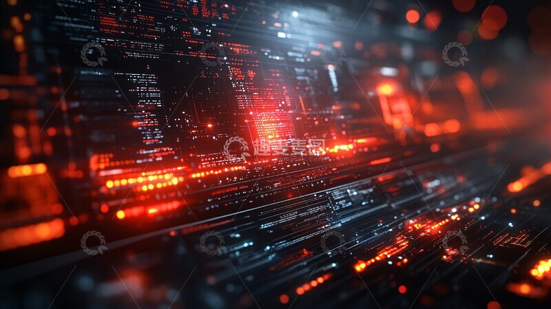 高清大图下载【趣麦麦图】数字基础设施图3