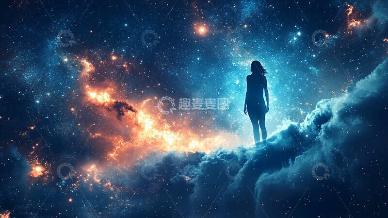 高清大图下载【趣麦麦图】宇宙星云觉醒2