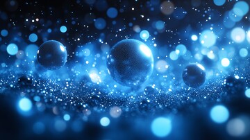 低多边形粒子飞舞2