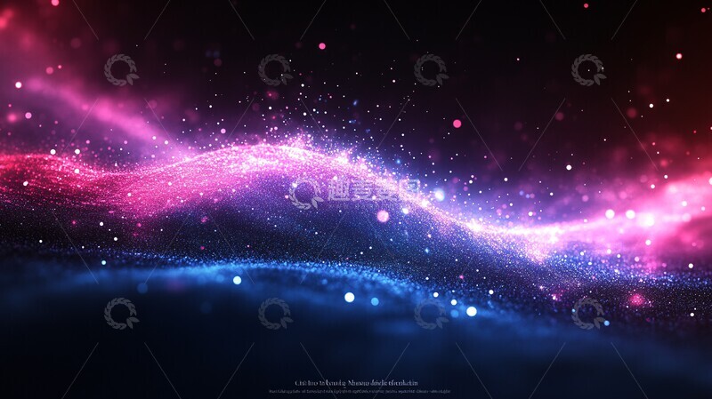 高清大图下载【趣麦麦图】蓝白紫光泽背景2