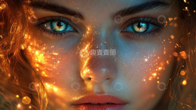 高清大图下载【趣麦麦图】美丽光彩美丽光彩女性1