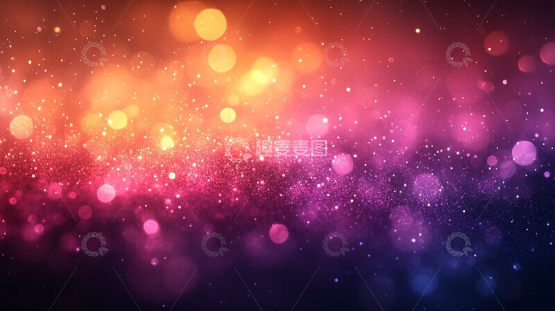 高清大图下载【趣麦麦图】红紫渐变秋意浓2