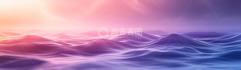 高清大图下载【趣麦麦图】紫色粉色模糊线条2