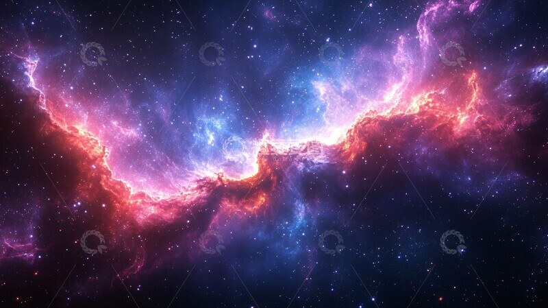 高清大图下载【趣麦麦图】星光散落深空2