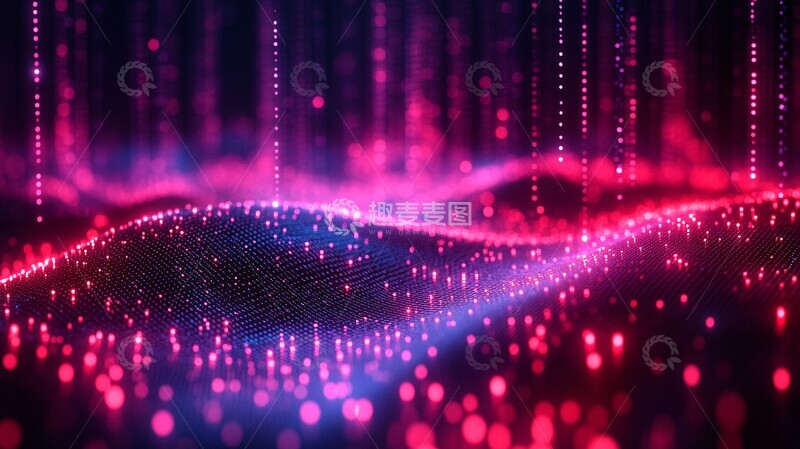 高清大图下载【趣麦麦图】数据与能源背景2