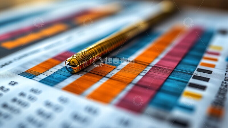 高清大图下载【趣麦麦图】彩色图表与数据展示2